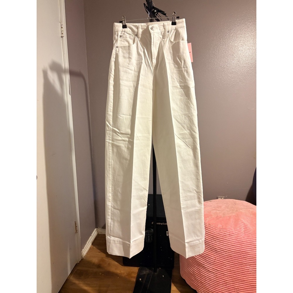 Juicy Couture Lunita White Wide Leg Jeans Size 27 - NWT